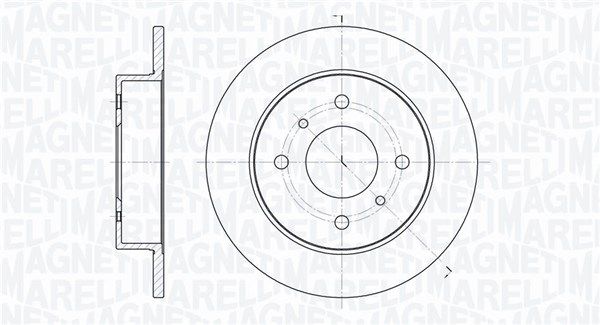 MAGNETI MARELLI Jarrulevy 361302040207